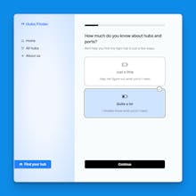 Hubs Finder gallery image