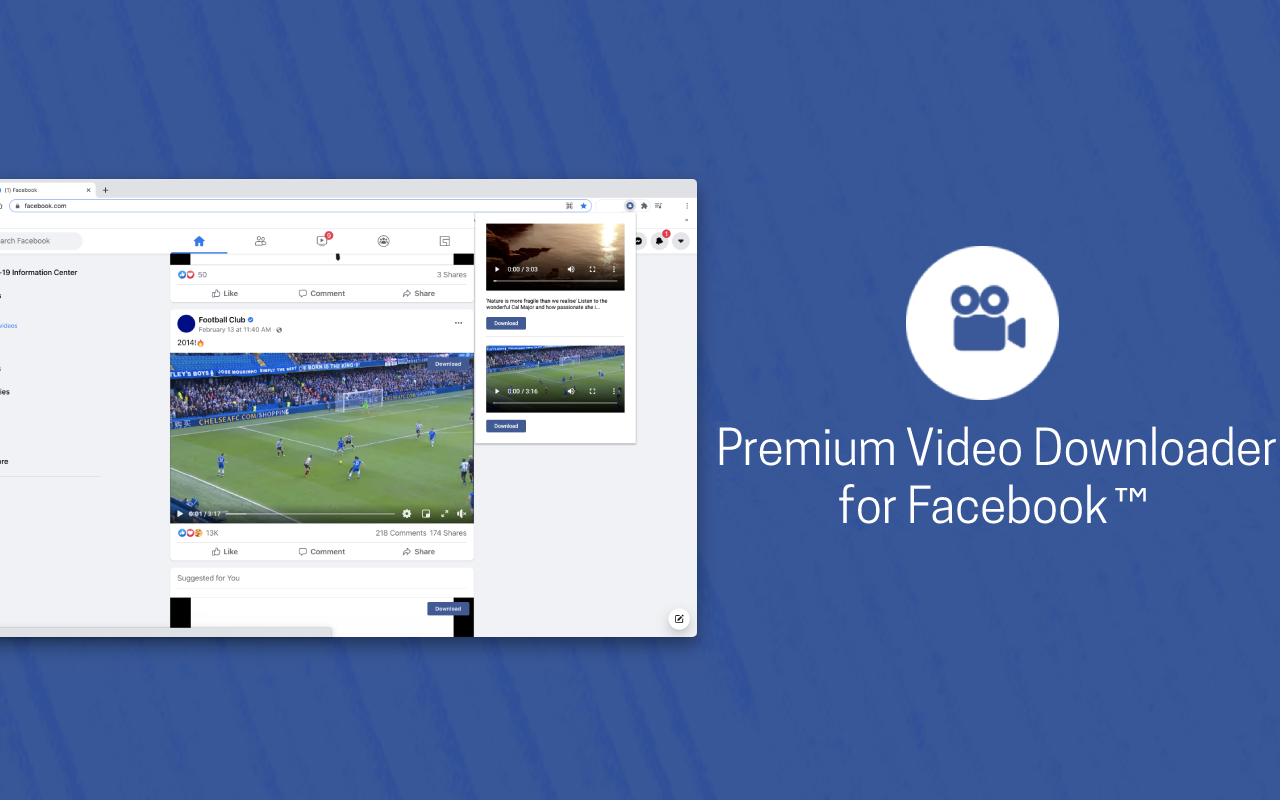 Premium Video Downloader for Facebook™️ gallery image