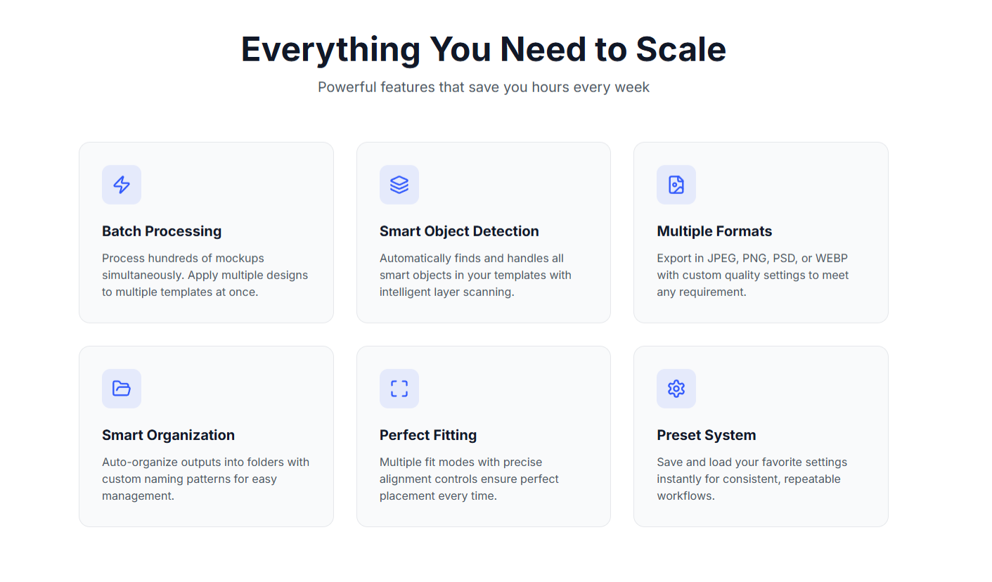 Mockup Script - Screenshot 3 preview