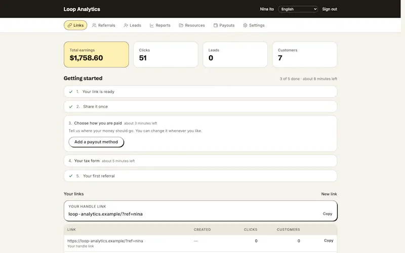 AffiliateRail screenshot 9