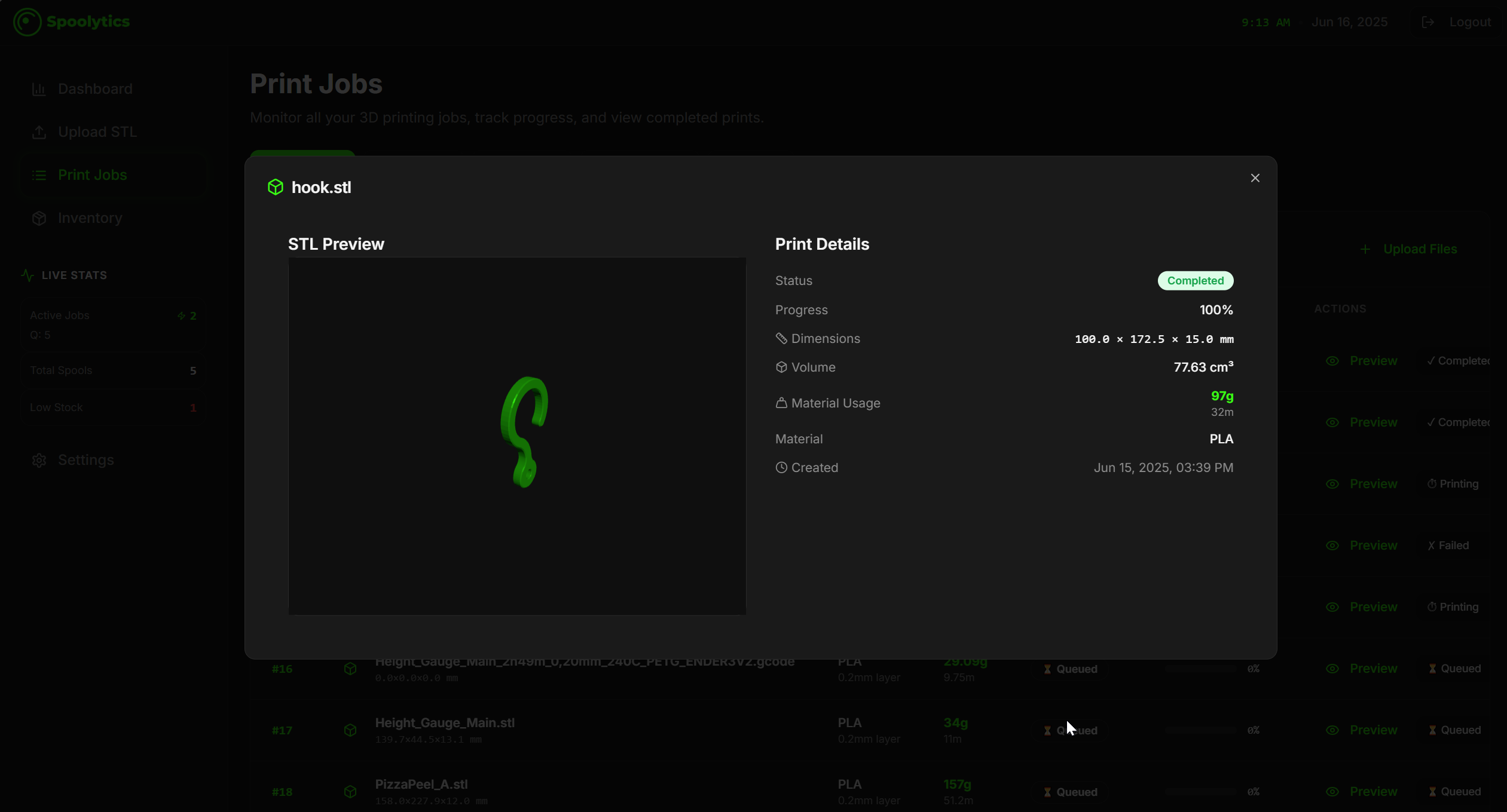 Spoolytics: Smart 3D Filament Management media 4