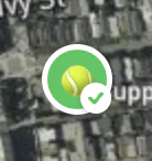 Court Finder - Tennis logo