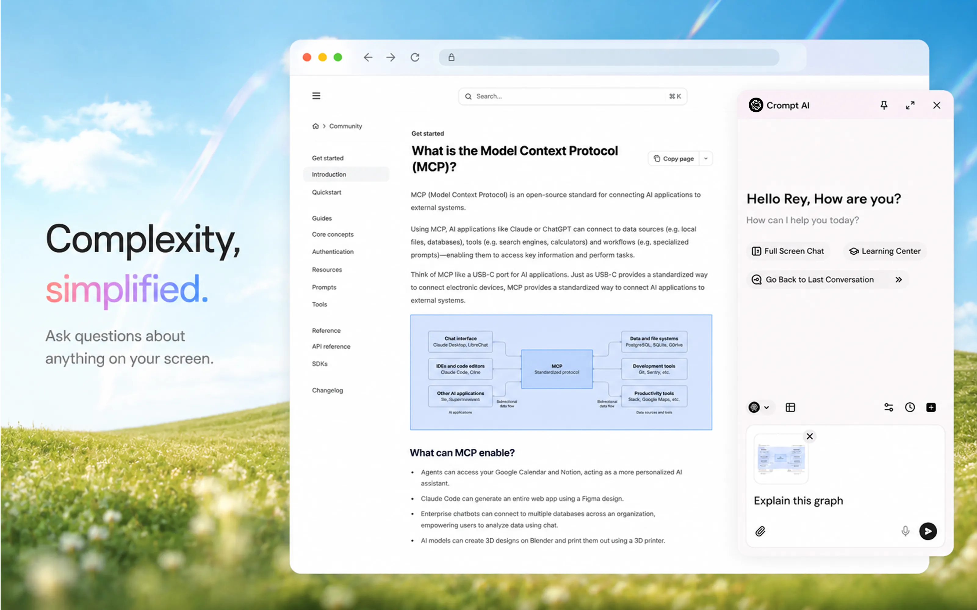 Crompt AI Chrome Extension gallery image