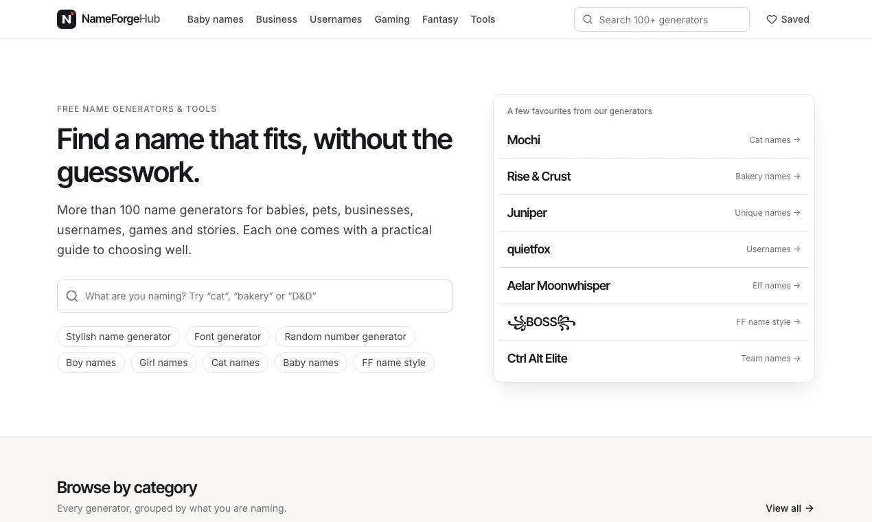 NameForgeHub gallery image