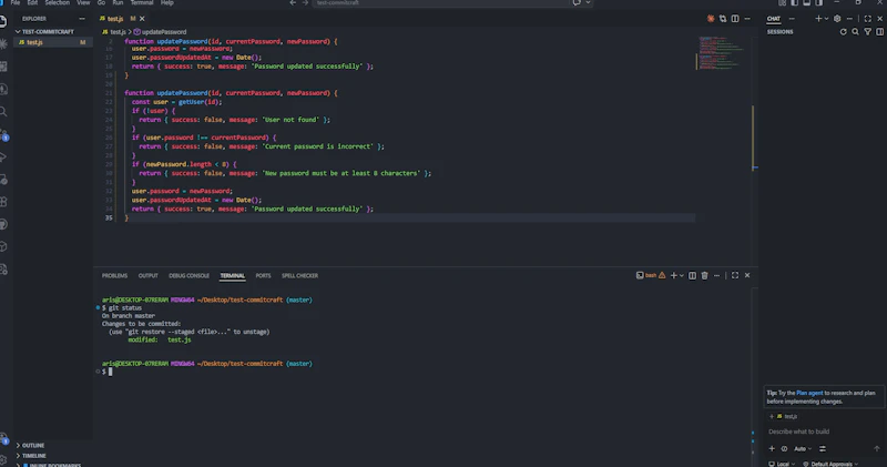 CommitCraft screenshot 4
