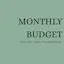 Monthly Budget Planner