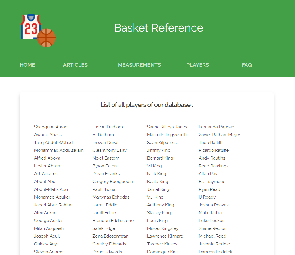Basket Reference gallery image