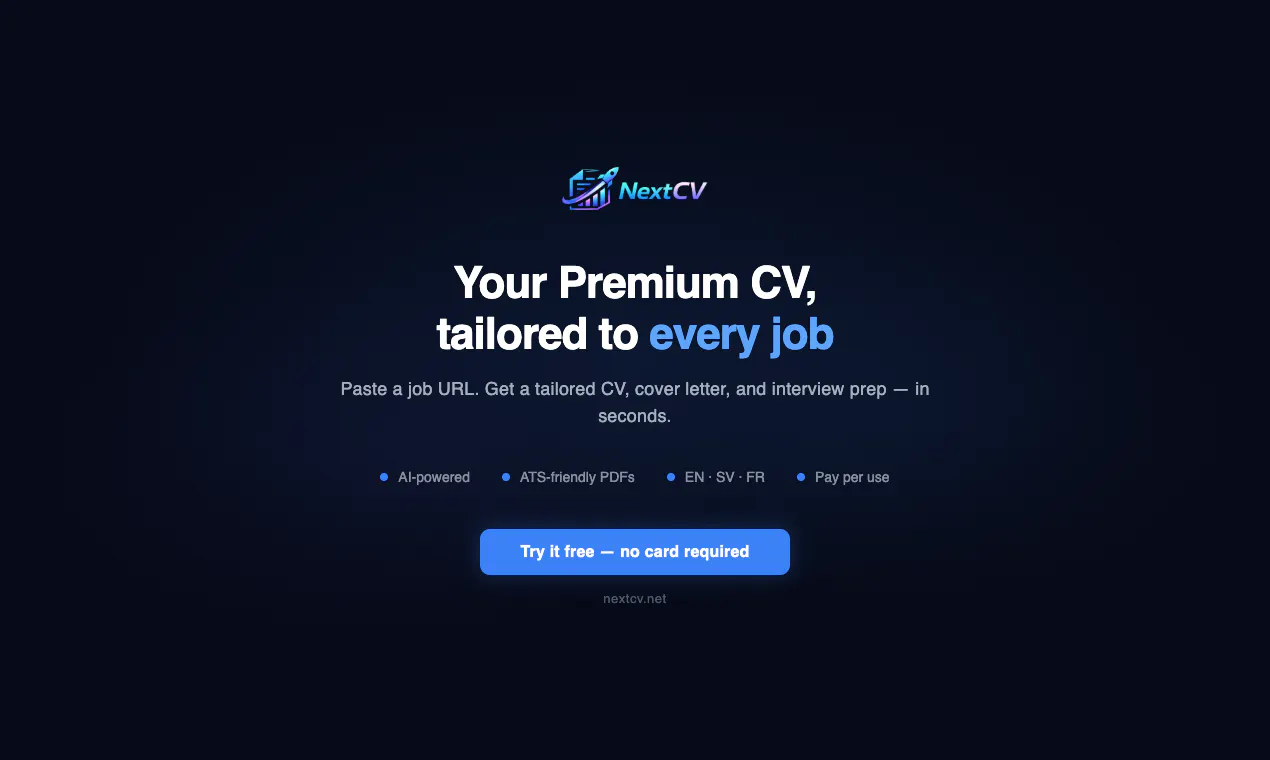 NextCV gallery image