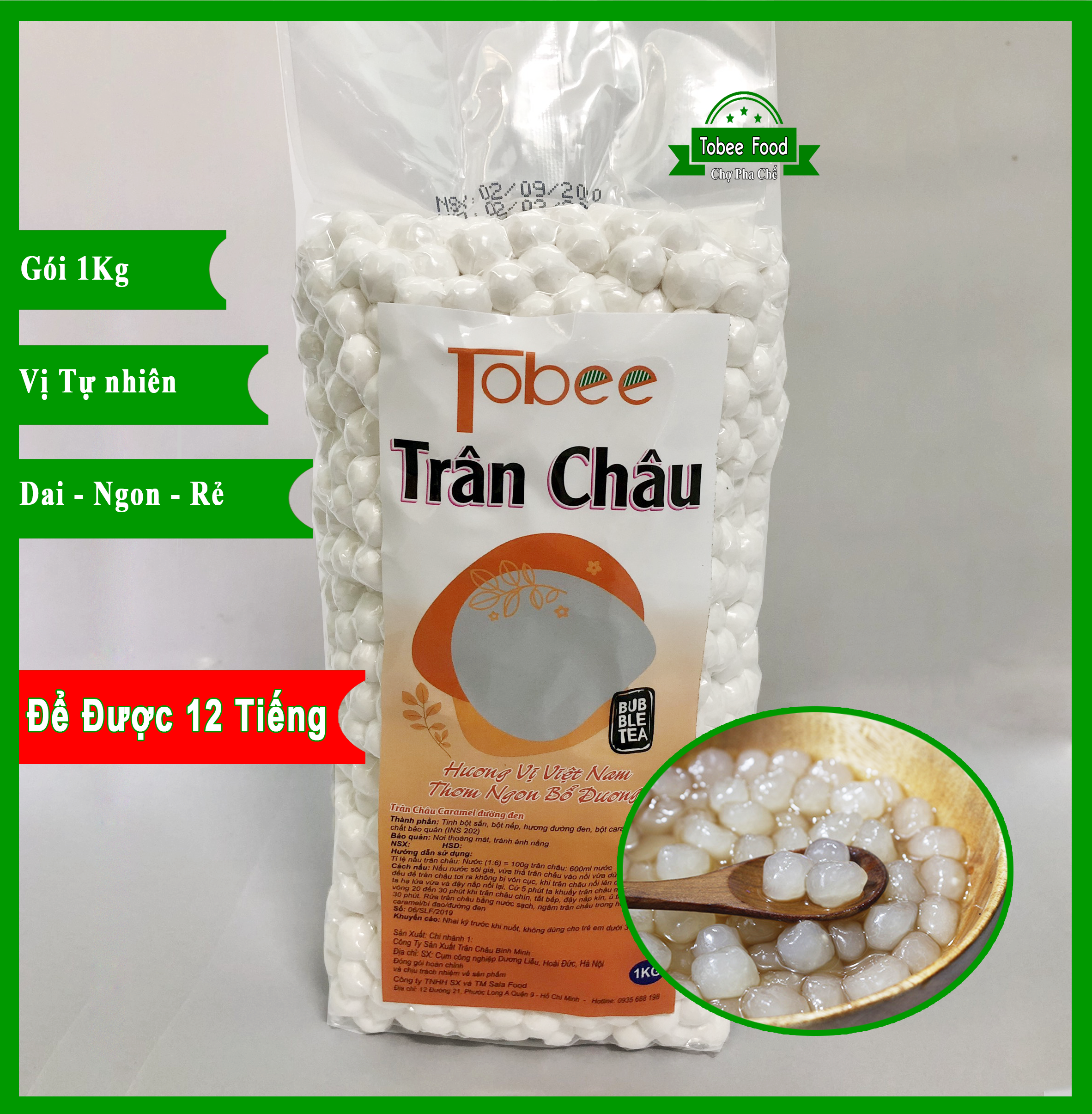 Trân châu Trắng Tobee