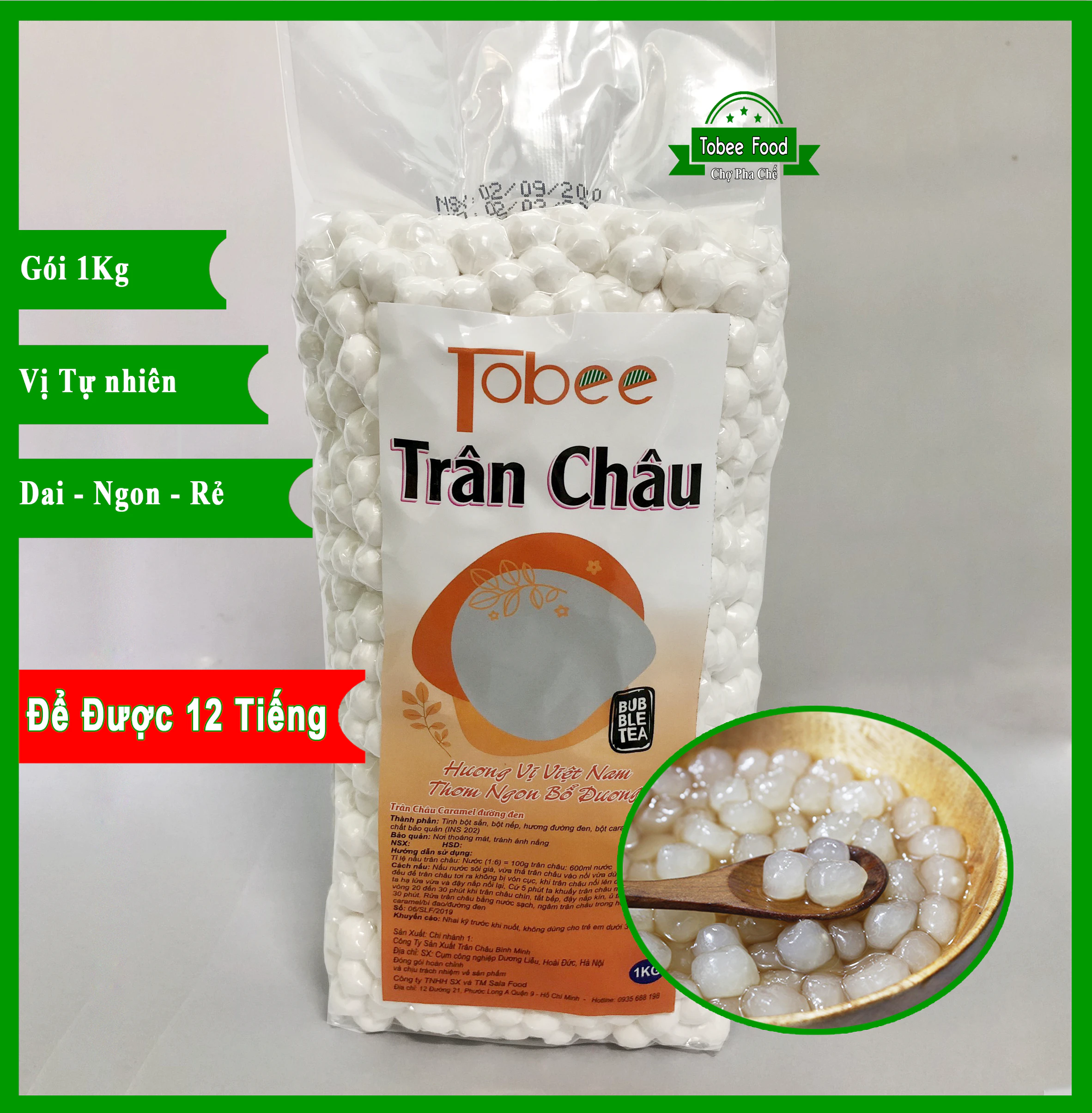 Trân châu Trắng Tobee