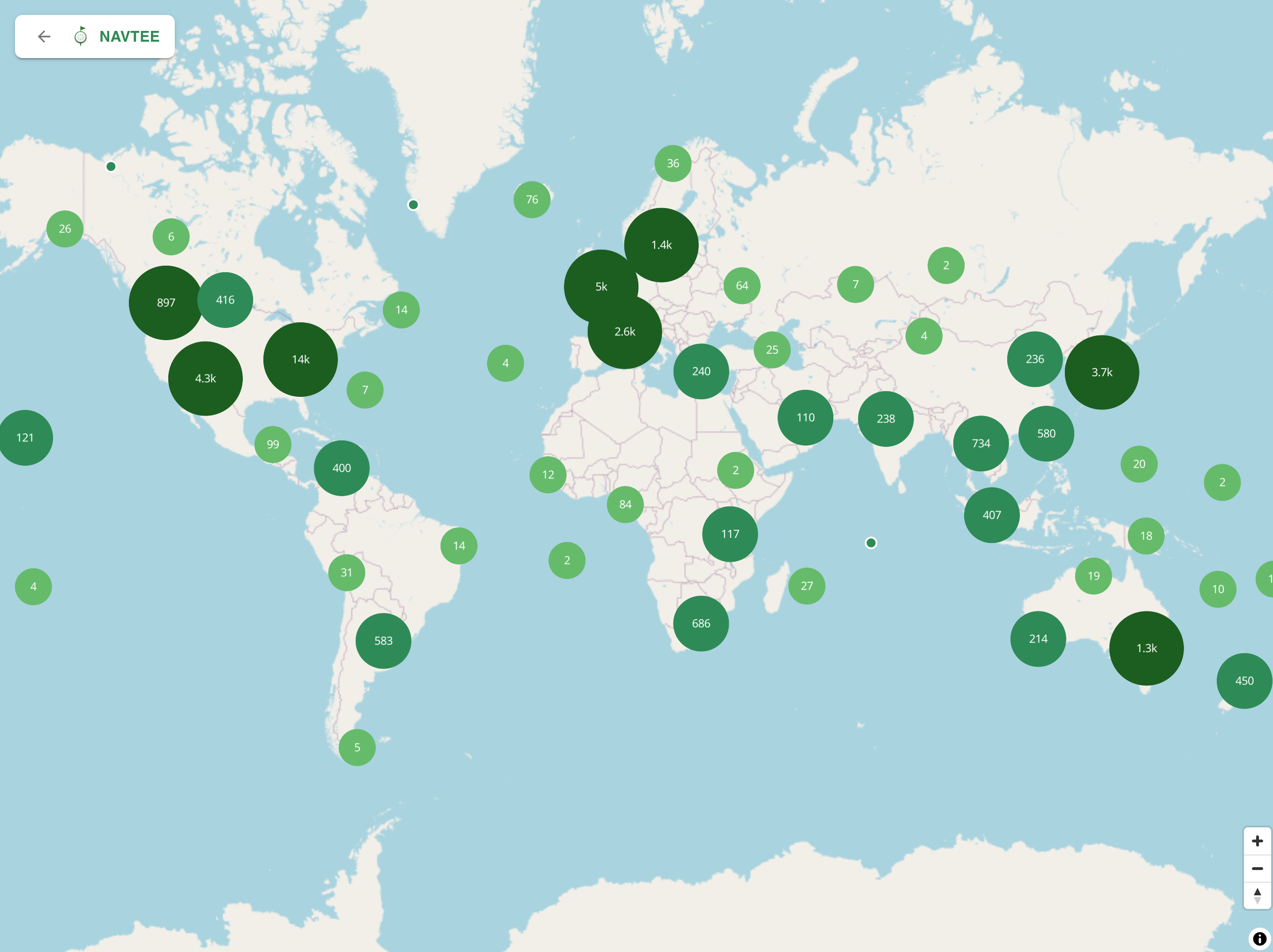 NAVTEE — Golf Course Navigation & Maps gallery image