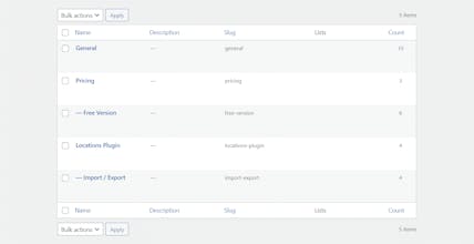 WordPress FAQ Plugin gallery image