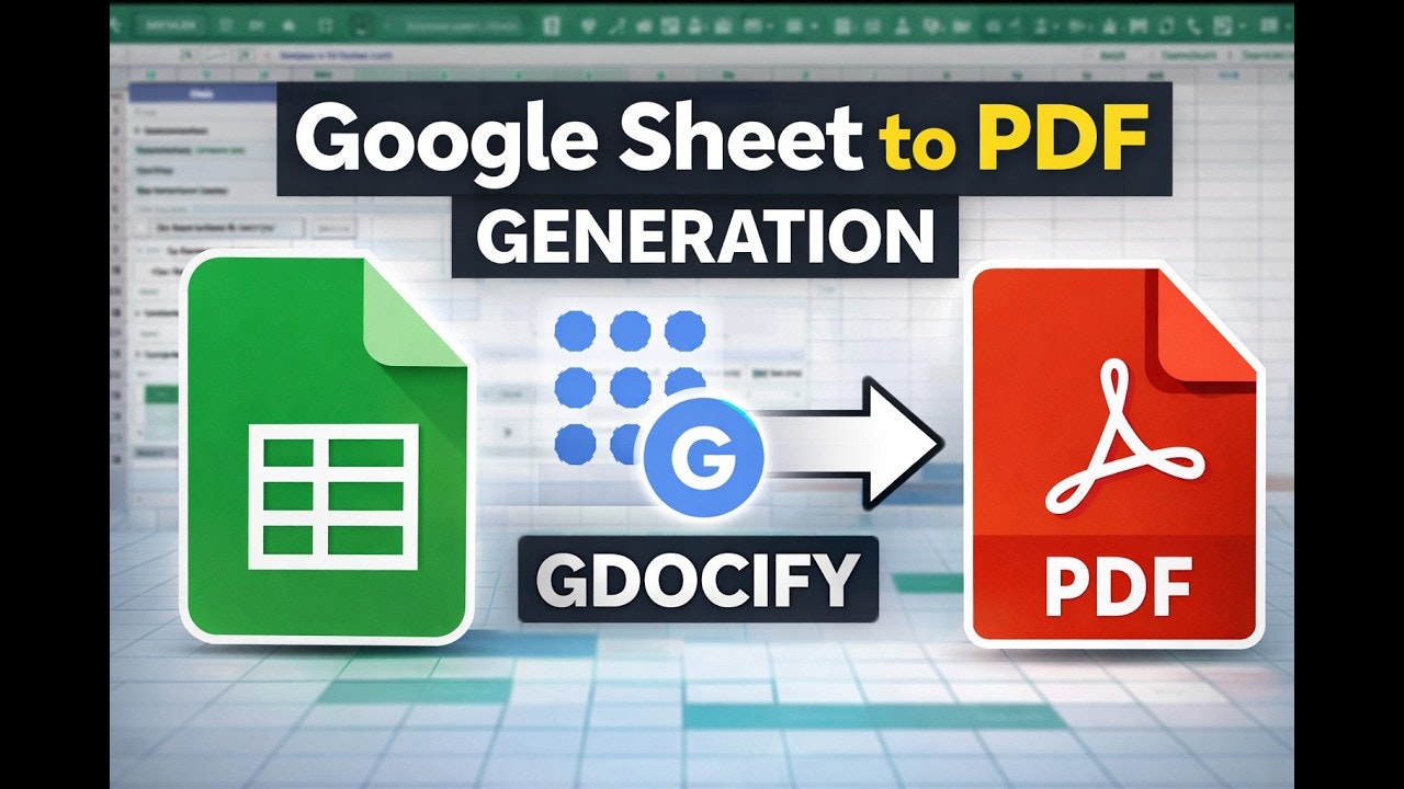 GDocify - Simplest way to automate GDocs gallery image