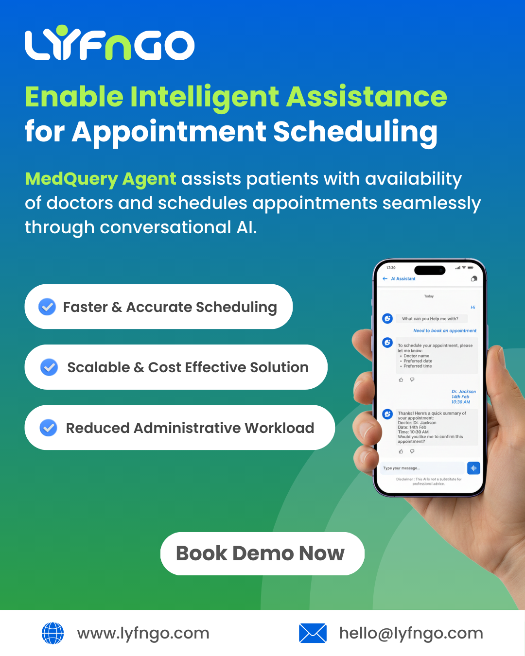LYFnGO - Screenshot 3 showing product features and functionality