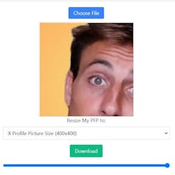 Profile Picture Resizer