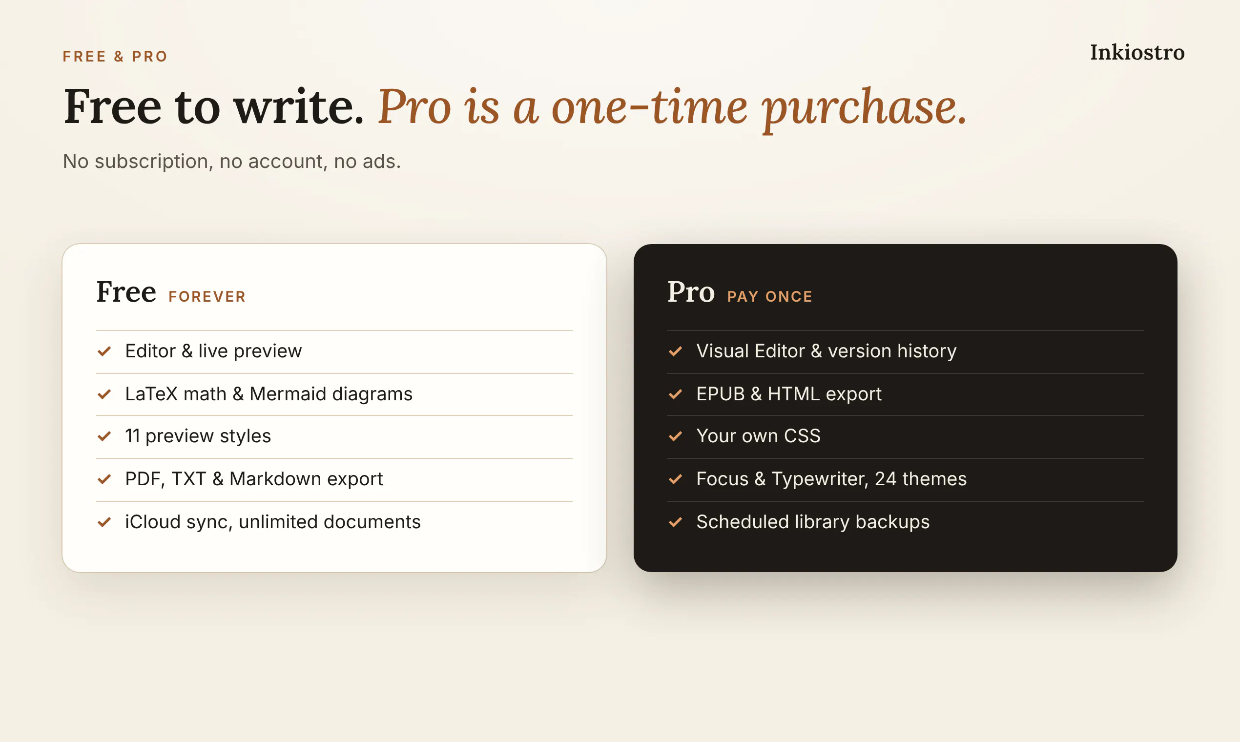 Inkiostro: Markdown Editor gallery image