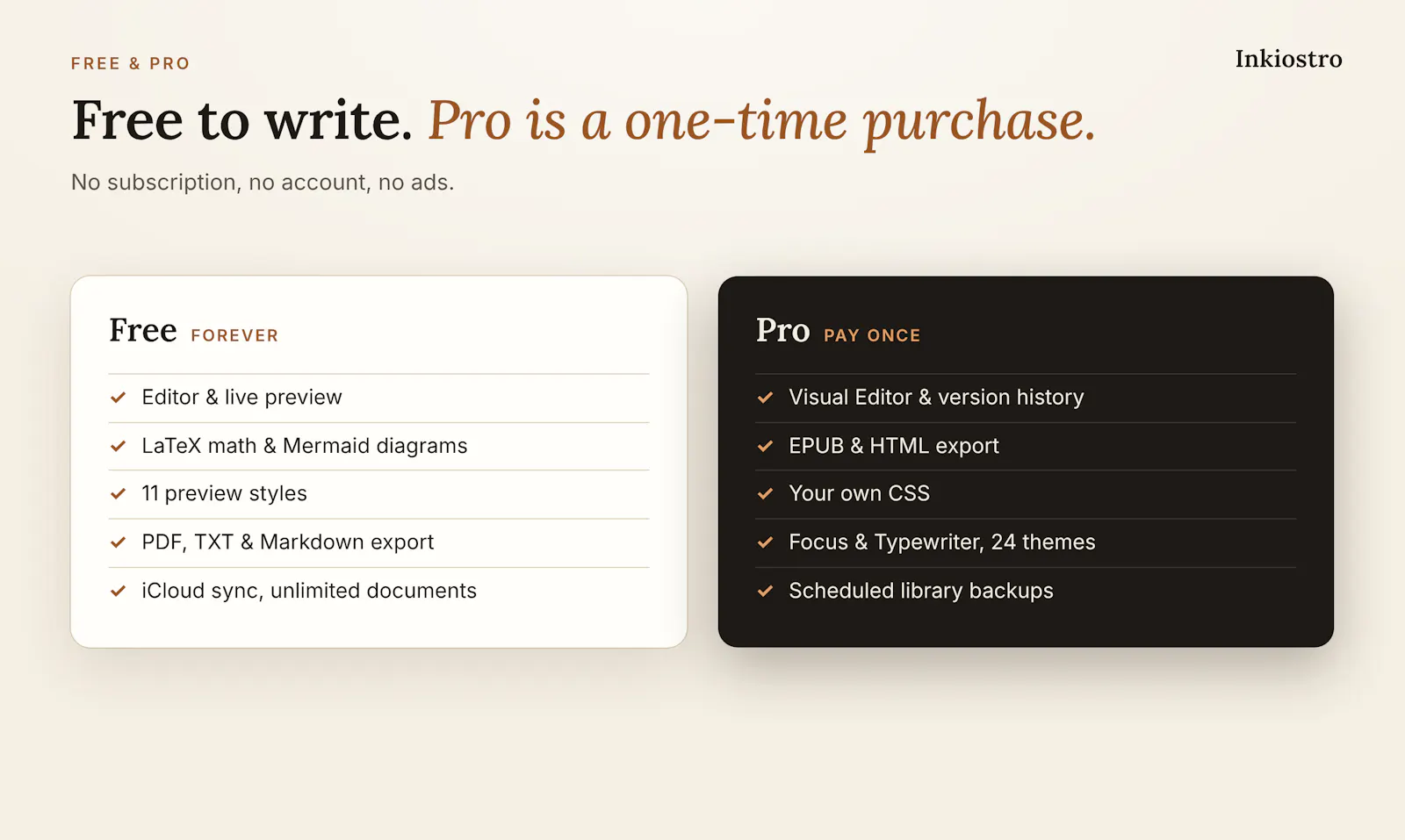 Inkiostro: Markdown Editor screenshot 8