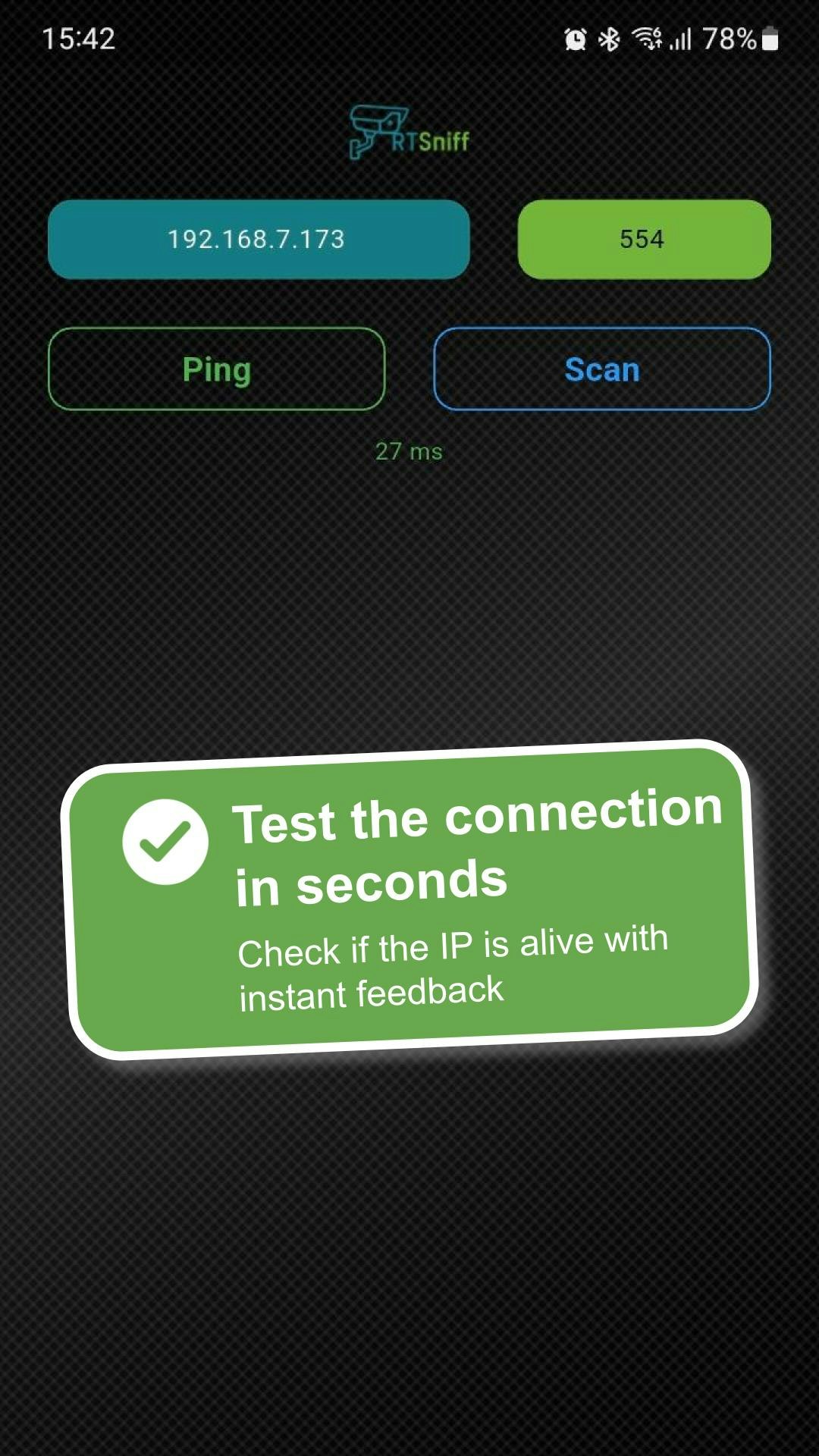 RTSNIFF - RTSP Scanner - IP kameralarda güvensiz RTSP akışlarını denetleyin ve tespit edin! medya 2