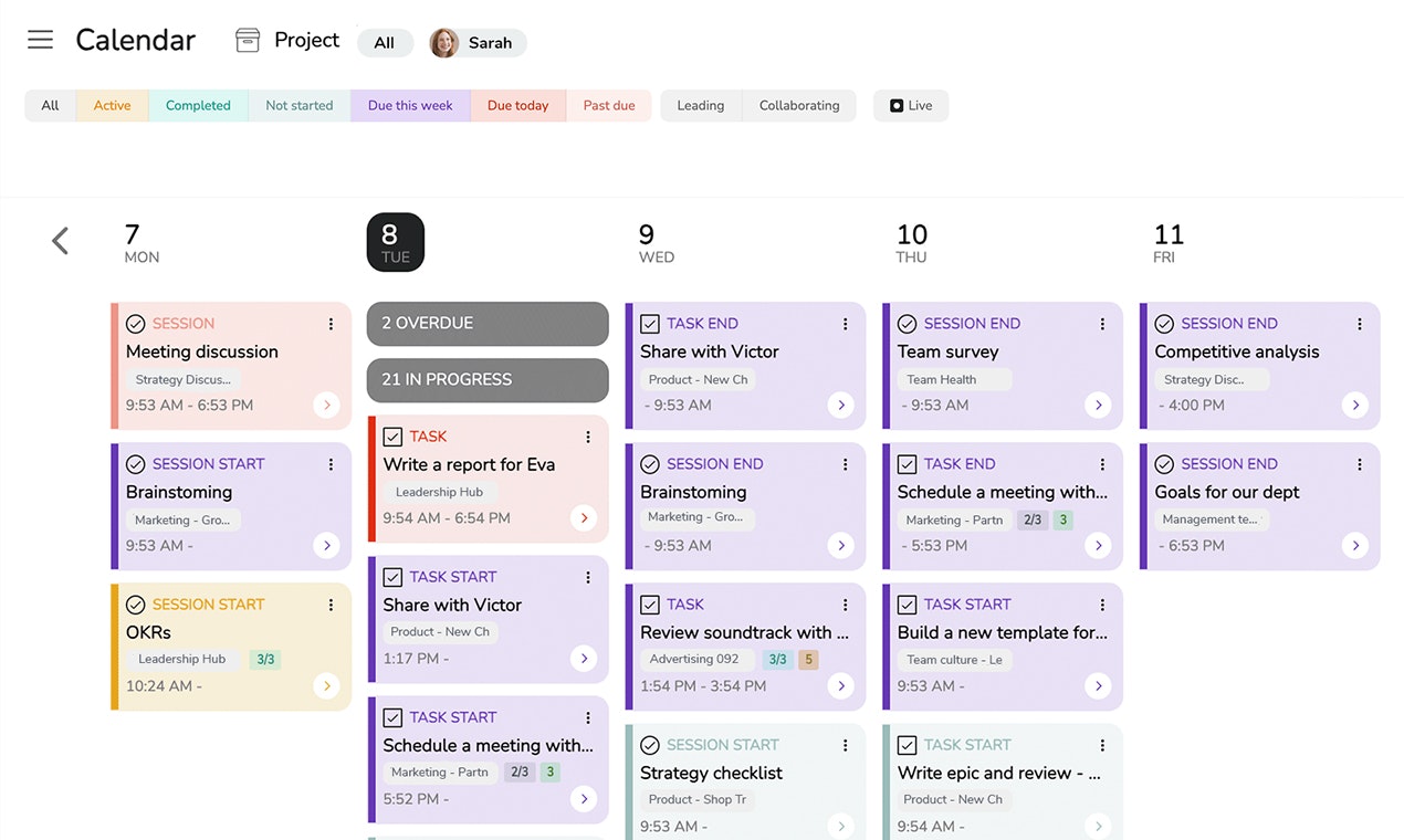 De Nova -kalender media 2