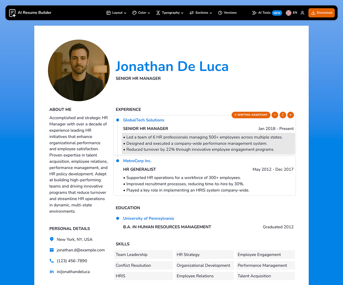 Resume Builder & CV Maker Online 6.0 gallery image
