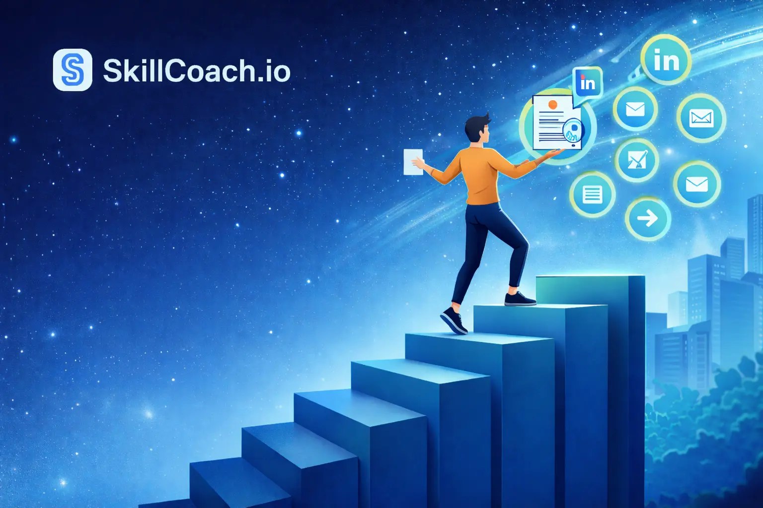 SkillCoach.io - Main product screenshot demonstrating key features and user interface