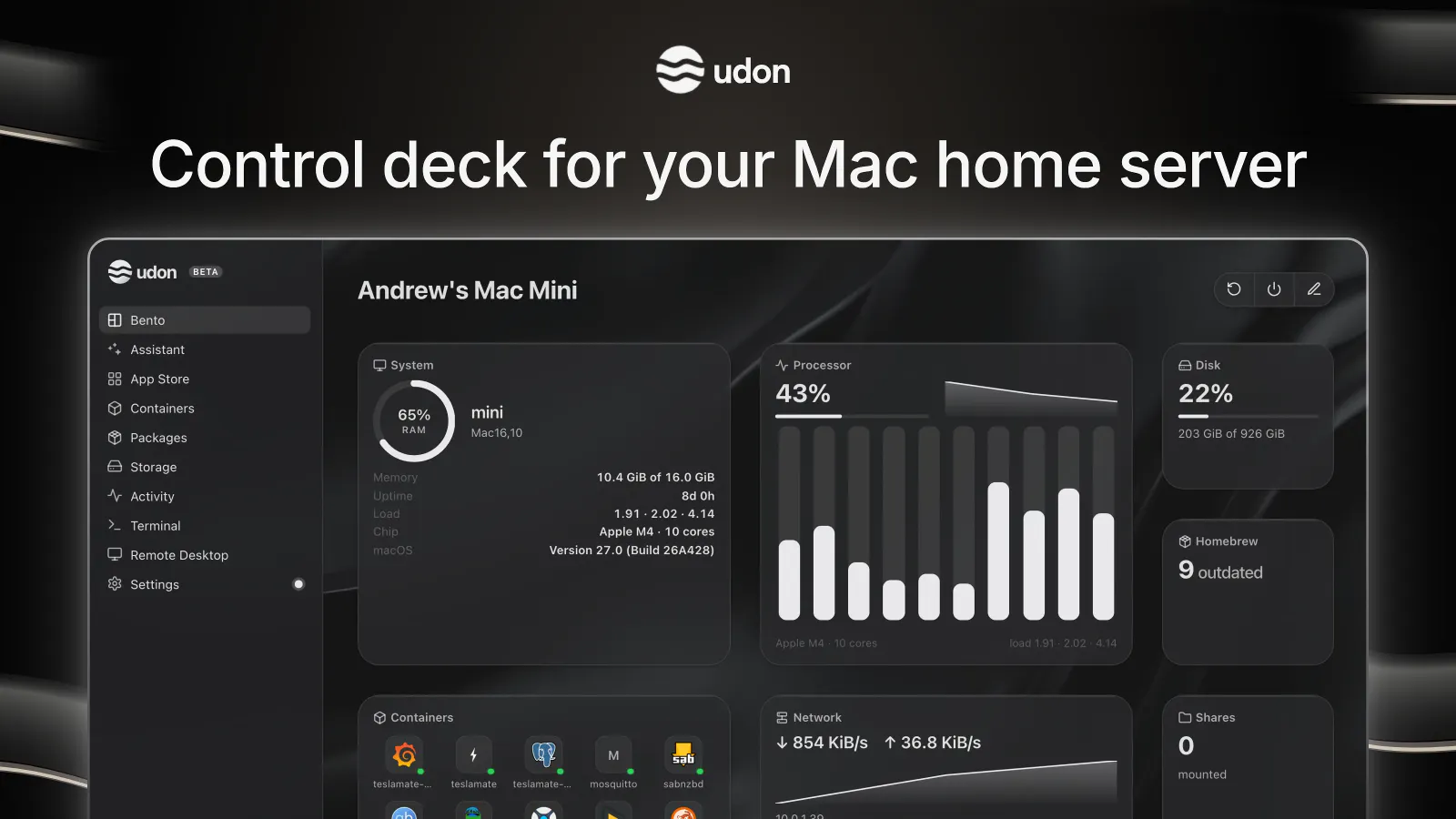 Udon screenshot 1