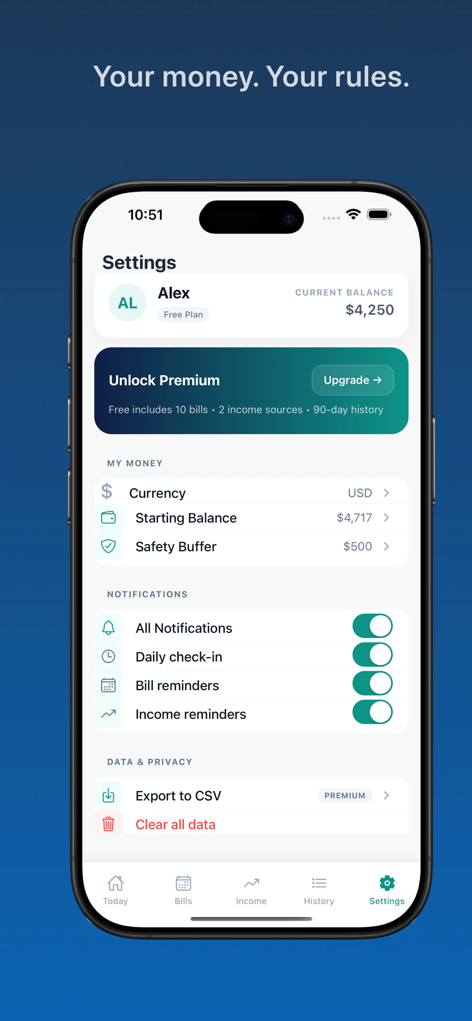DayWallet screenshot 5