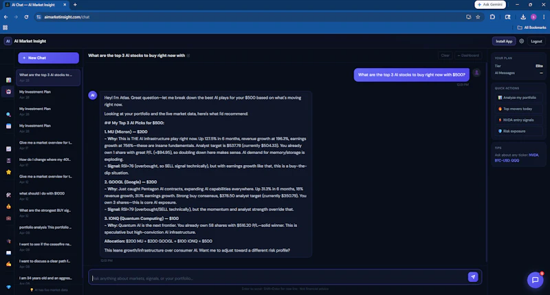 AI Market Insight  screenshot 5