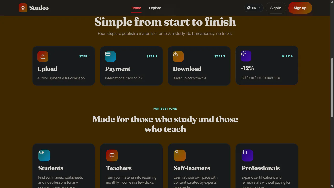 Studeo — Global Study Marketplace gallery image