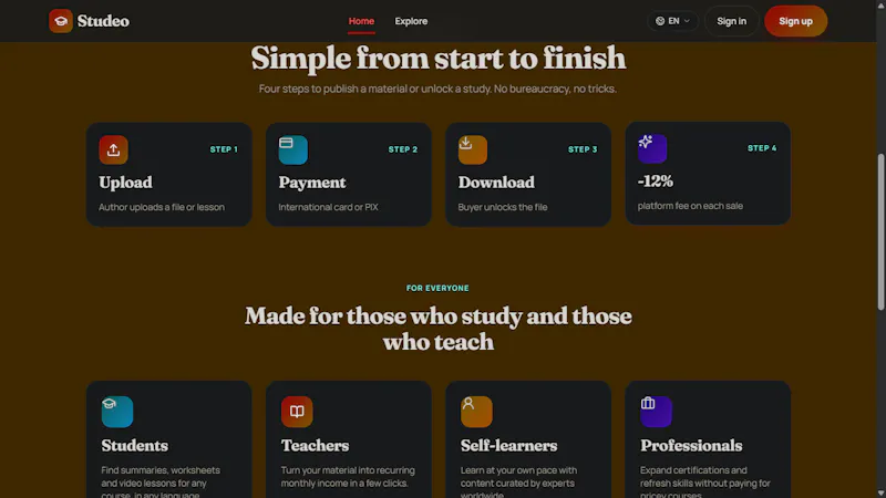 Studeo — Global Study Marketplace screenshot 2