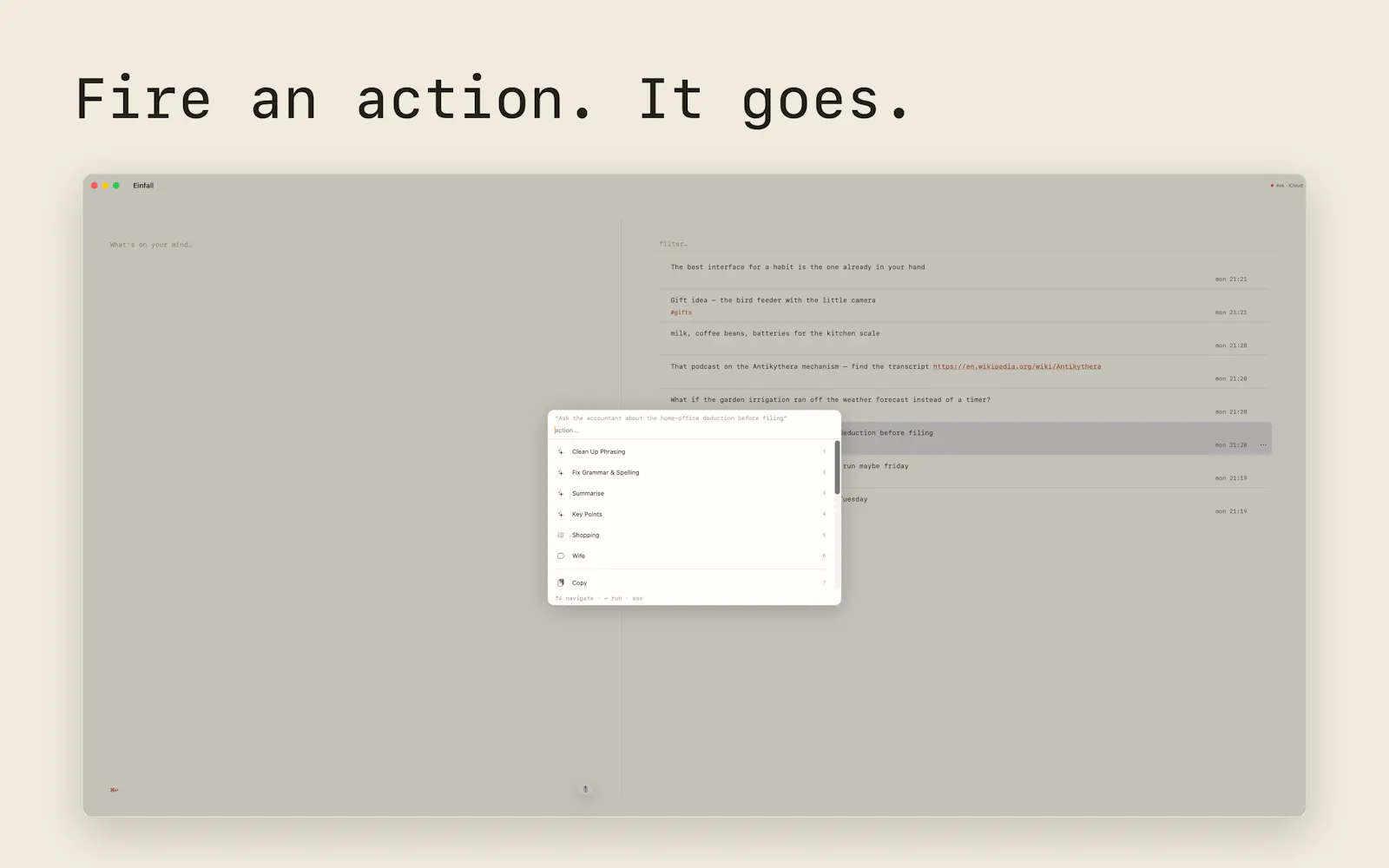 Einfall screenshot 3
