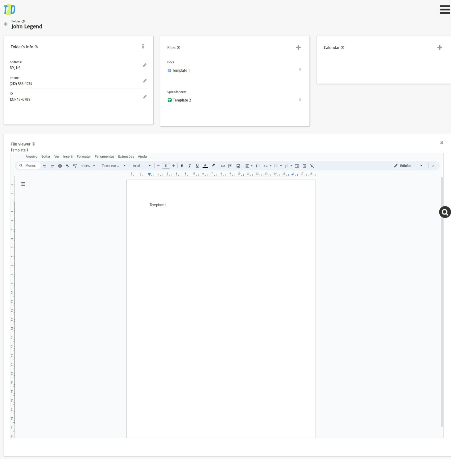 Media TEMPLATE2DOC - Sắp xếp liền mạch các tệp và khách hàng trên Google Drive. 5