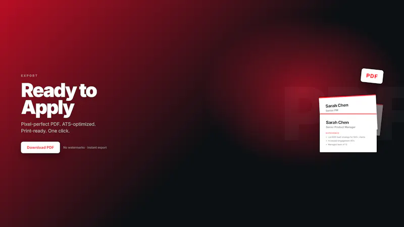 AI Resume Builder by Salestrics screenshot 9