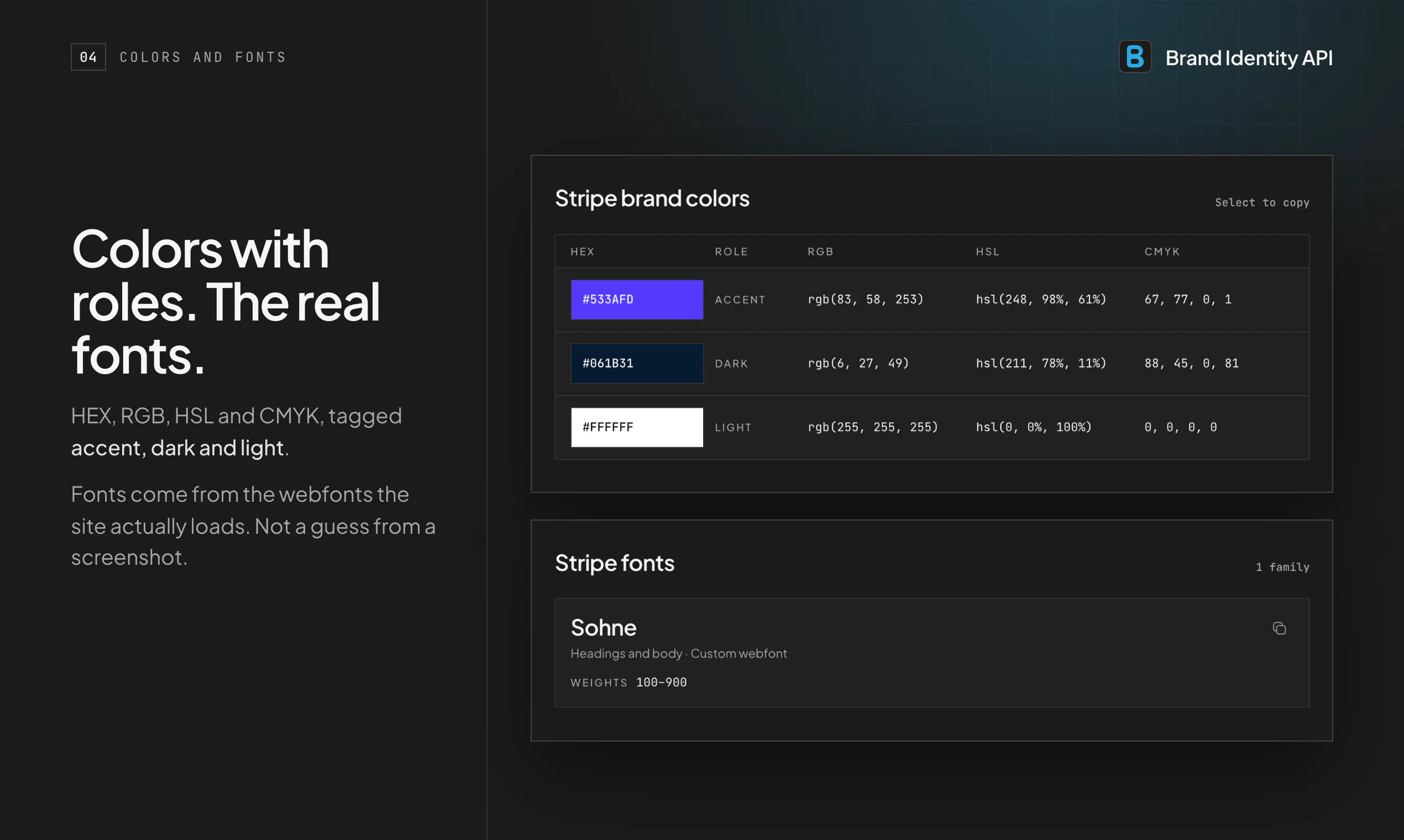 Brand Identity API screenshot 5