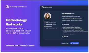Cofounder Search by On Deck gallery image