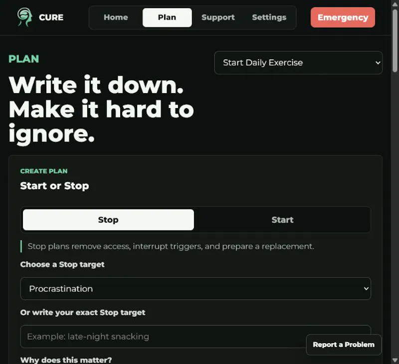 CURE screenshot 3