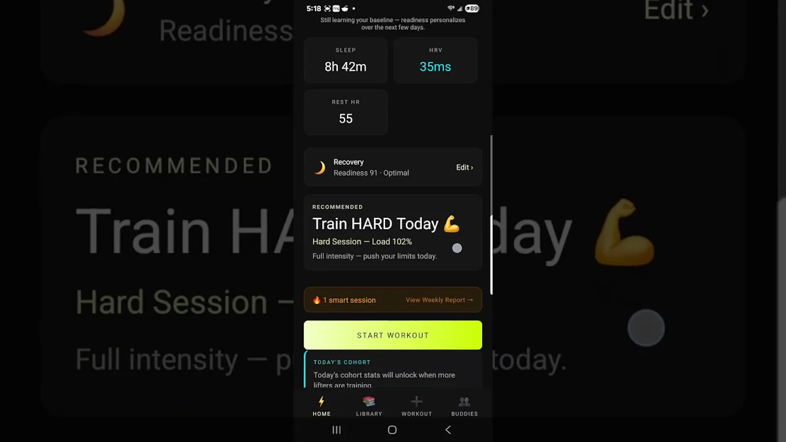 READYLIFT — Recovery-Driven Training screenshot 1 (video preview)