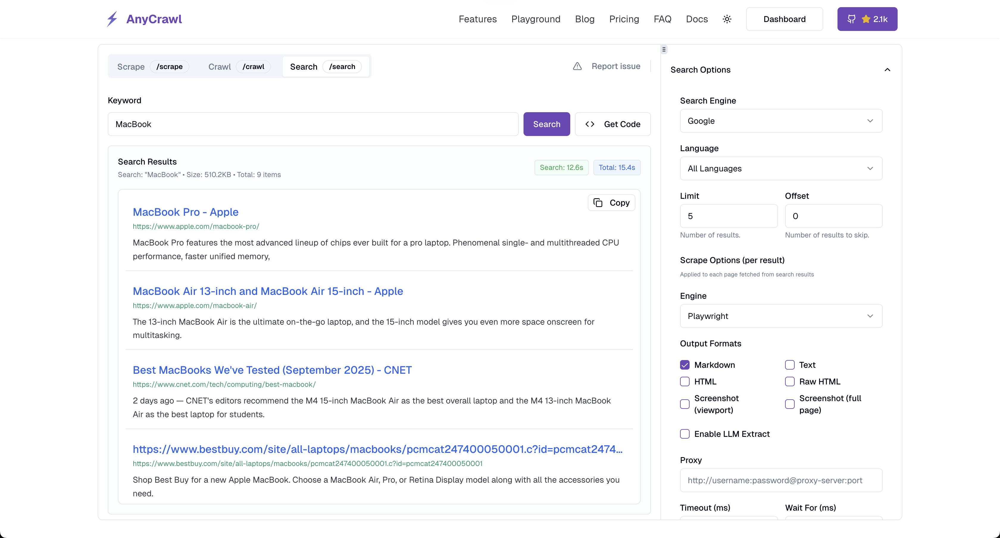 Insopportabile - Anycrawl è un'alternativa ad alte prestazioni ai petardi media 2