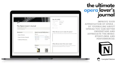 Ultimate Opera Lover's Journal gallery image