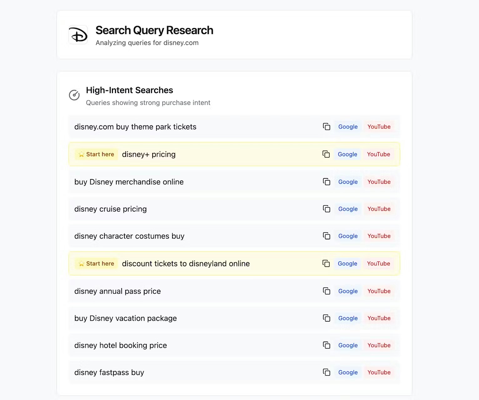 QueryGold screenshot 3