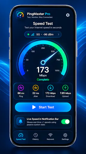 PingMaster Pro: Wi‑Fi & 5G Speed Test gallery image