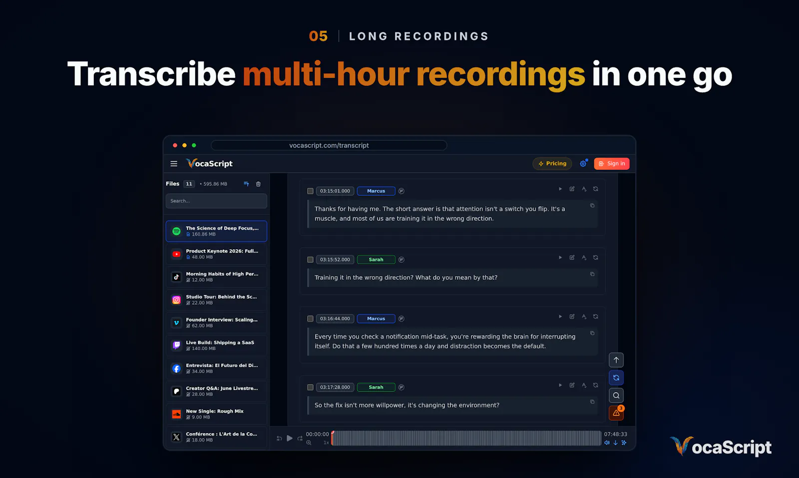 VocaScript screenshot 6