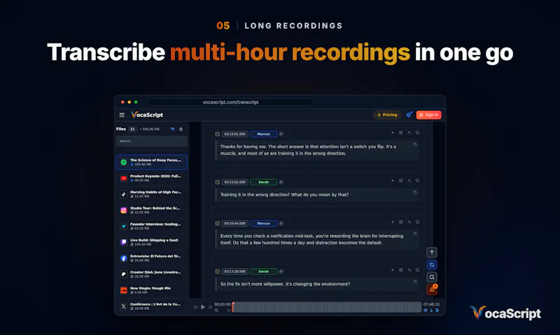 VocaScript screenshot 6