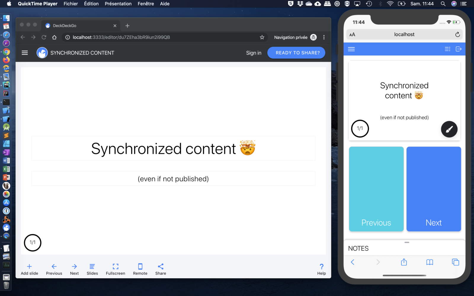 Remote Control for DeckDeckGo gallery image