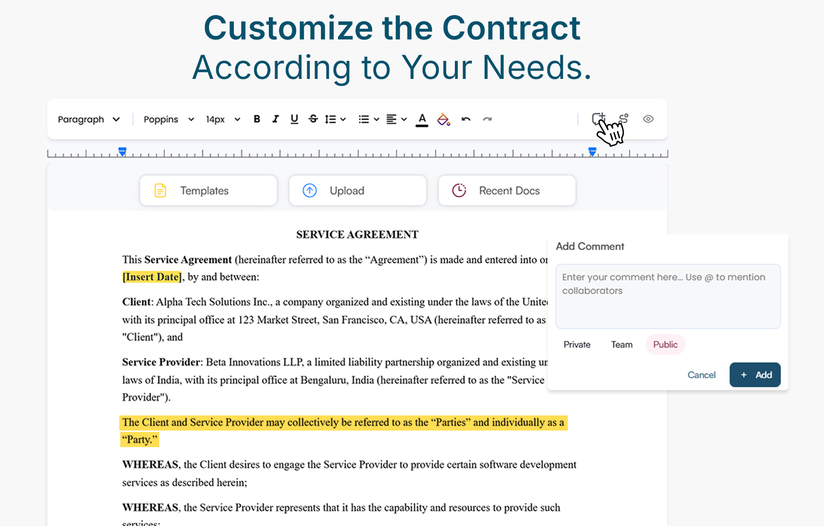Legitt AI Contract Generator gallery image