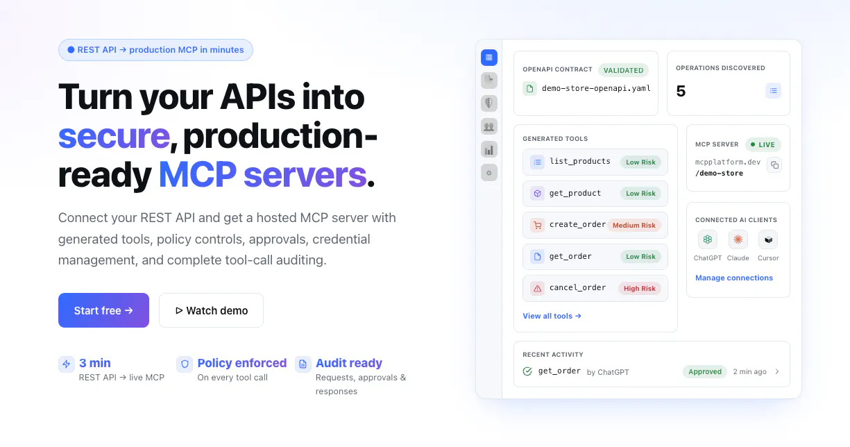 MCP Platform gallery image
