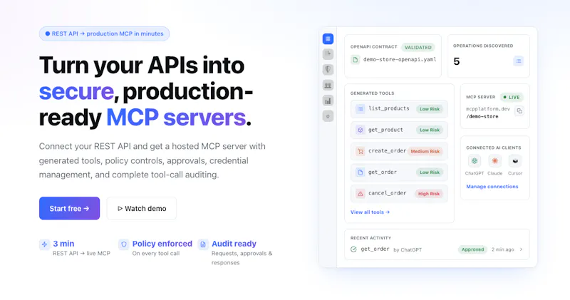 MCP Platform screenshot 3