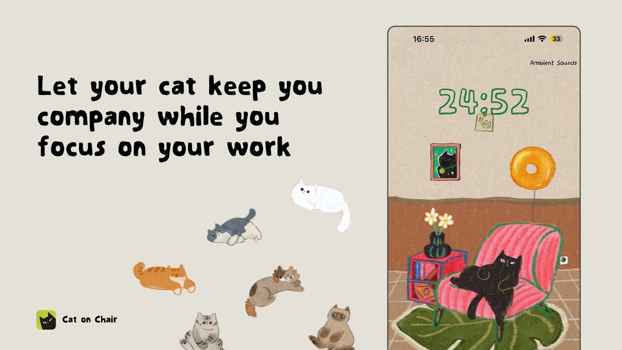 Cat on Chair gallery image