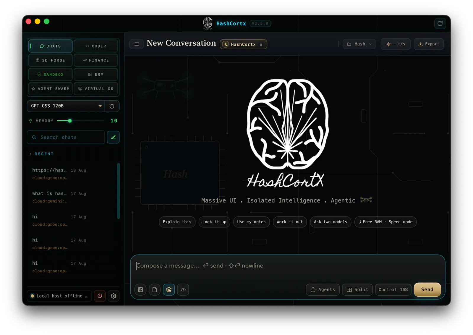 HashCortX screenshot 3