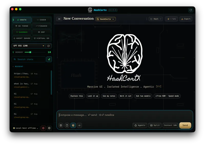 HashCortX screenshot 3